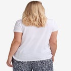 Drapey V-Neck Tee image number null