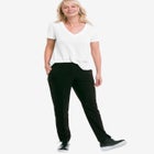 Drapey V-Neck Tee image number null