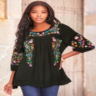 Boho Floral Tunic image number null