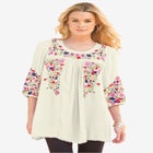 Boho Floral Tunic image number null
