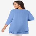 Double-Layer High-Low Tunic image number 2