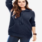 Shaker Sweater Pullover Hoodie image number null