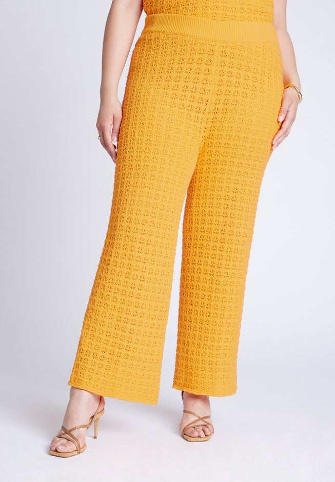 Crochet Knit Pant image number 2