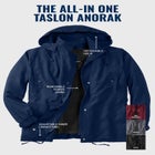 Fleece-lined Taslon® Anorak image number null