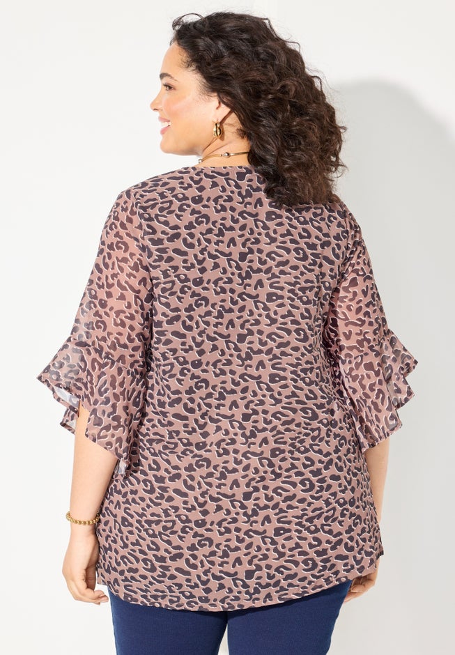 Juliette Bell-Sleeve Blouse image number 2