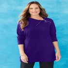 Suprema&reg; Studio Zip-Neck Tunic image number null