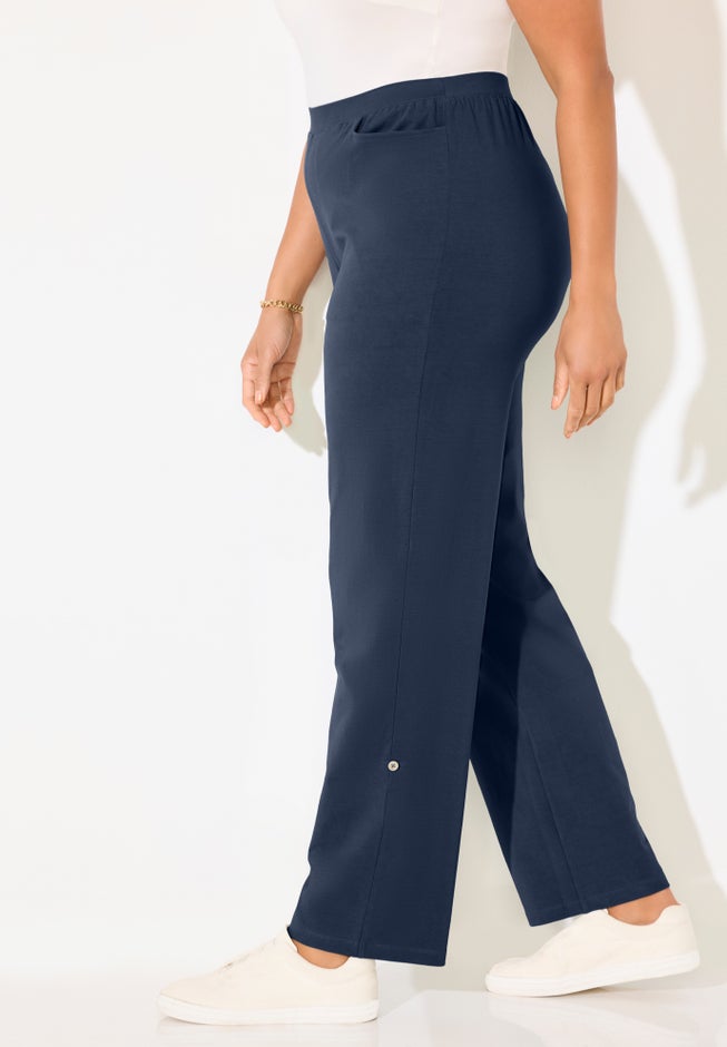 Suprema&reg; Studio Roll Tab Pant image number 1