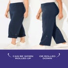 Suprema&reg; Studio Roll Tab Pant image number null