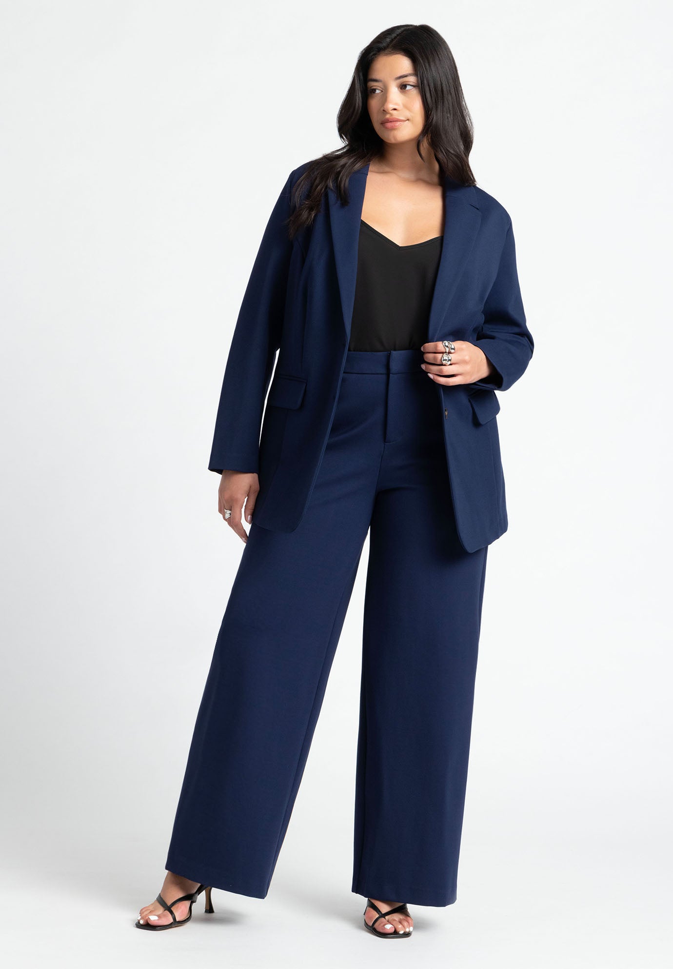 The Ultimate Stretch Long Two Button Blazer image number 2