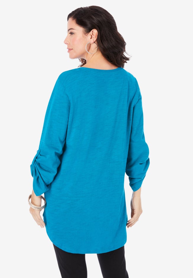 Boyfriend Textured Tunic image number 1