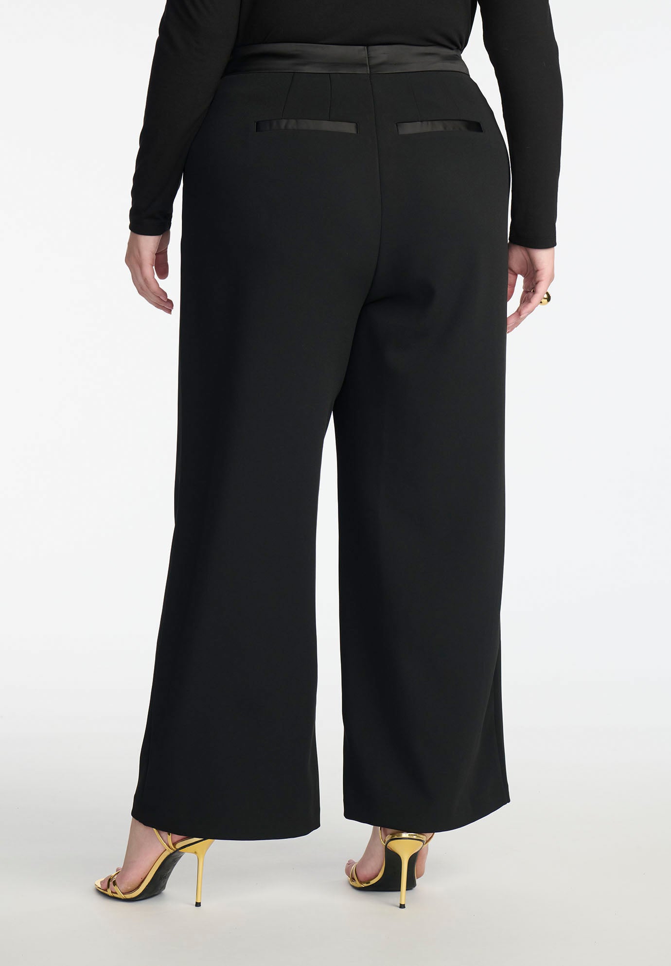 Eloquii X Kate Spade New York Tailored Wide Leg Trouser image number 3