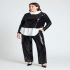 Collared Sequin Twofer image number null