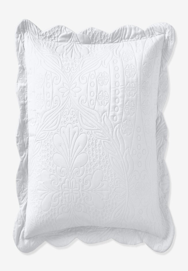 Lily Pinsonic Damask Euro Sham image number 0