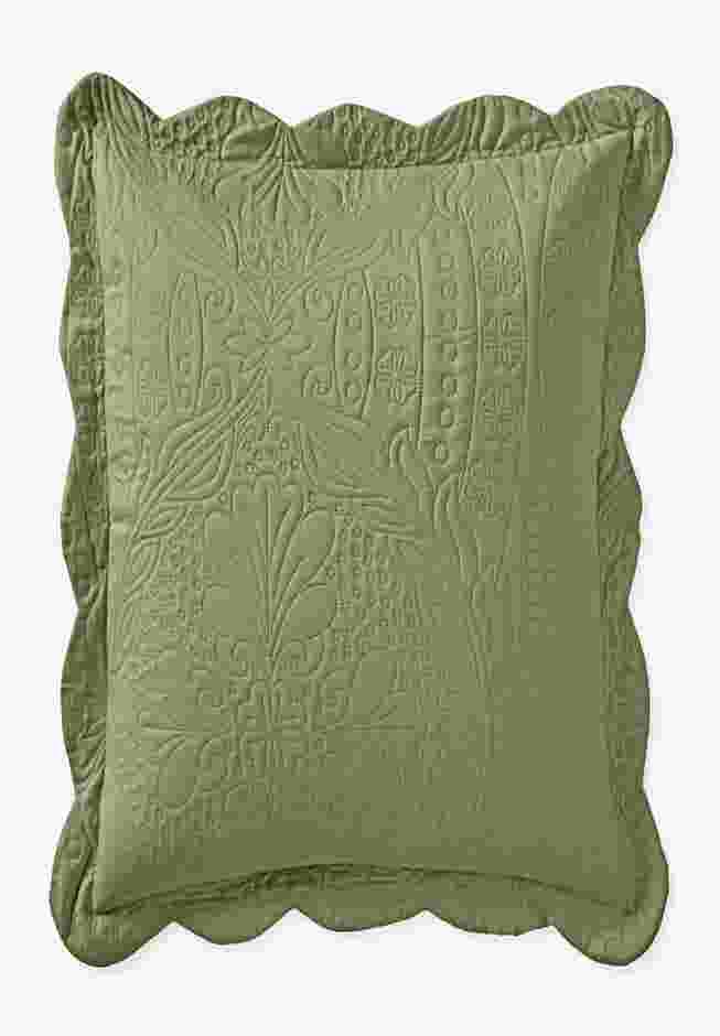 Lily Pinsonic Damask Euro Sham image number 0