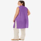 Lightweight Linen Vest image number null