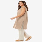 Lightweight Linen Vest image number null