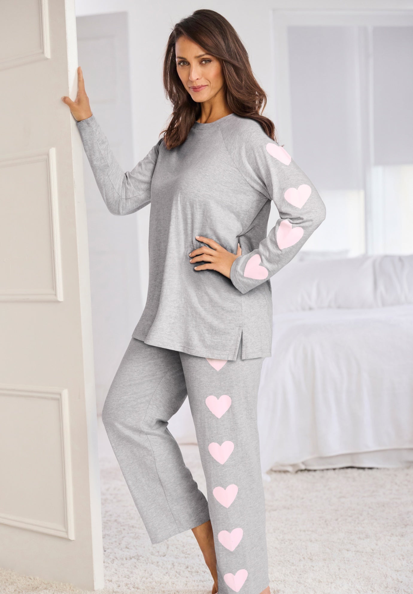 Side Print Pajama Set image number 6