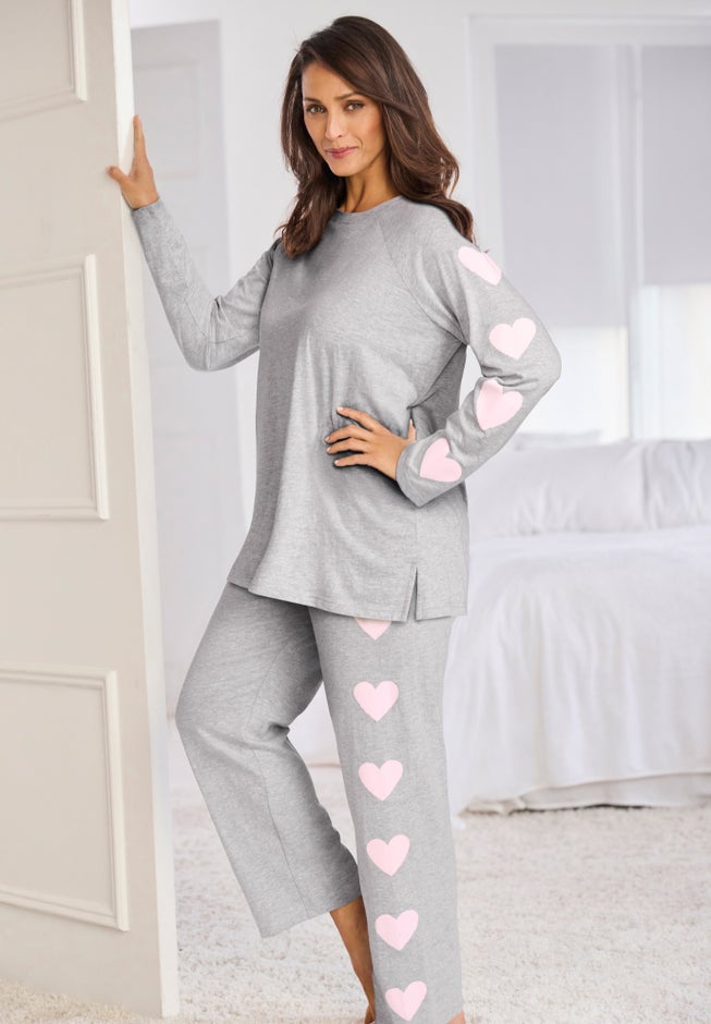 Side Print Pajama Set image number 6