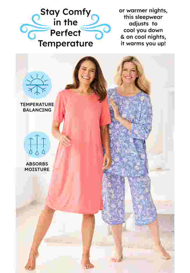 Only Necessities® Perfect Temperature Sleepshirt image number 4