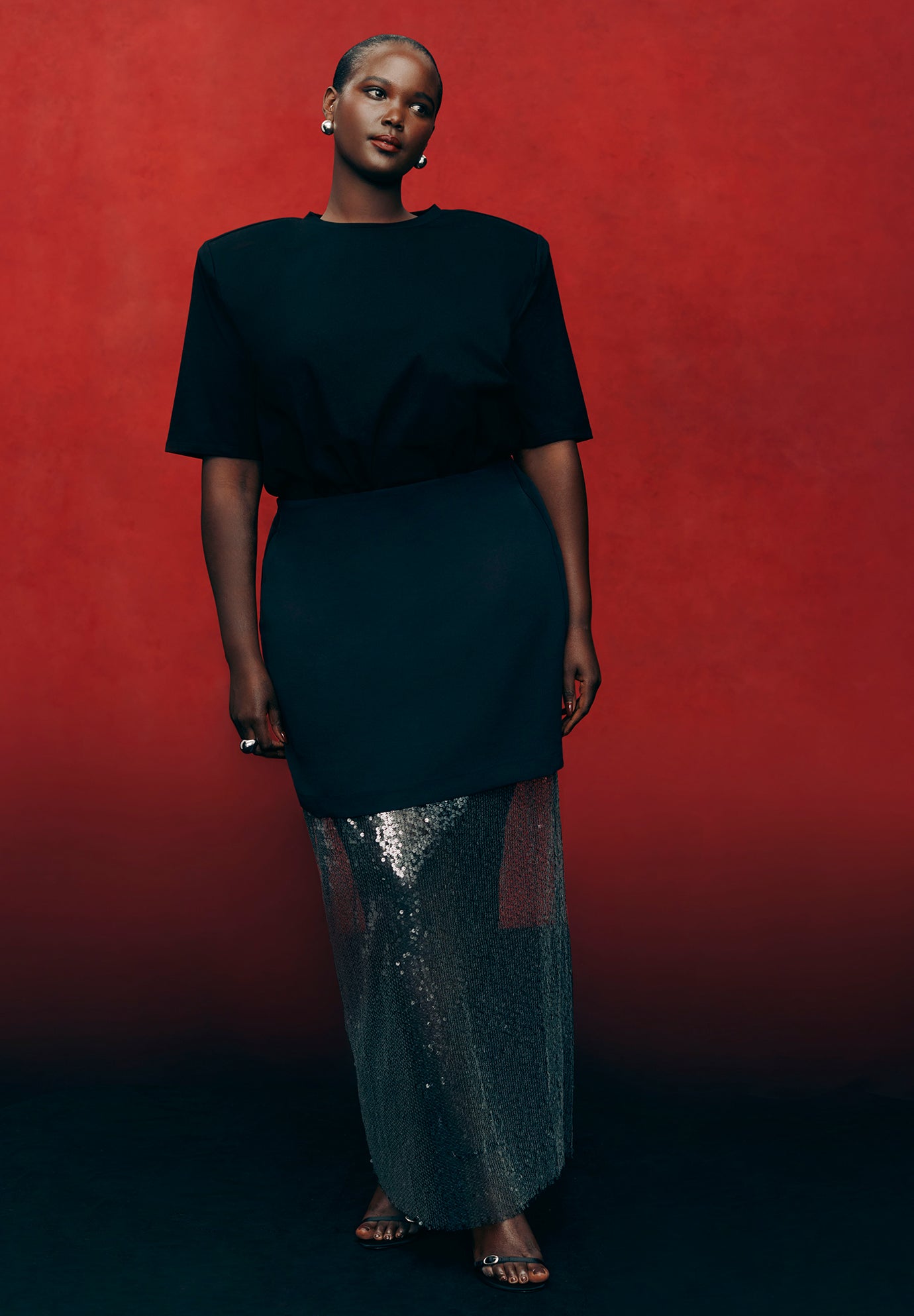 Sparkly Twofer Skirt image number 0