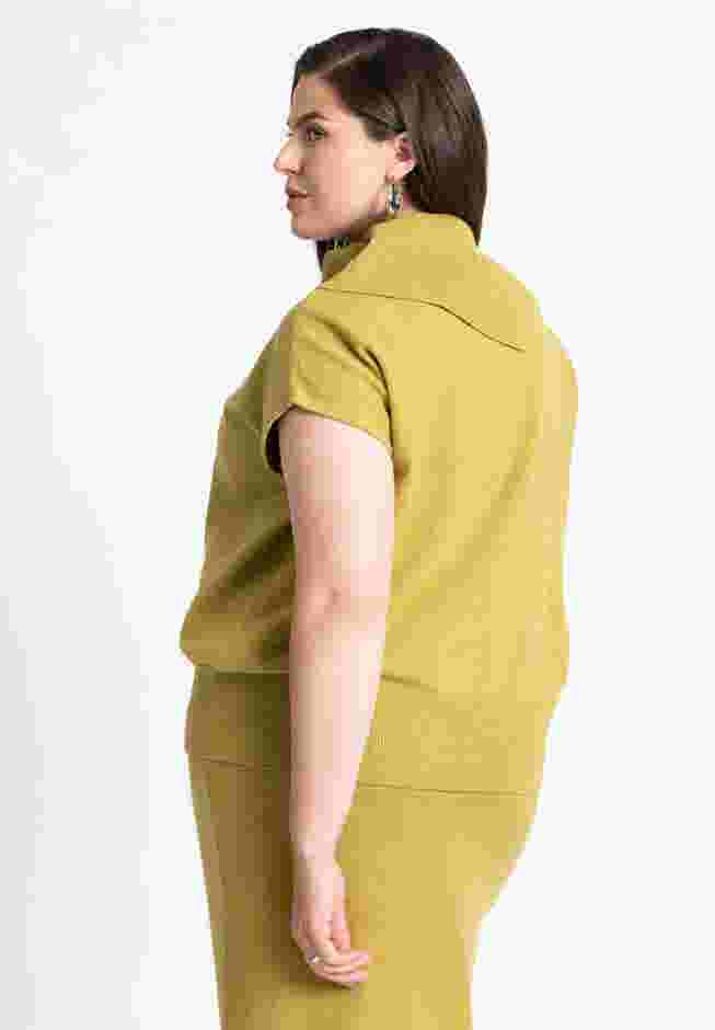 Asymmetrical Turtleneck Sweater image number 2