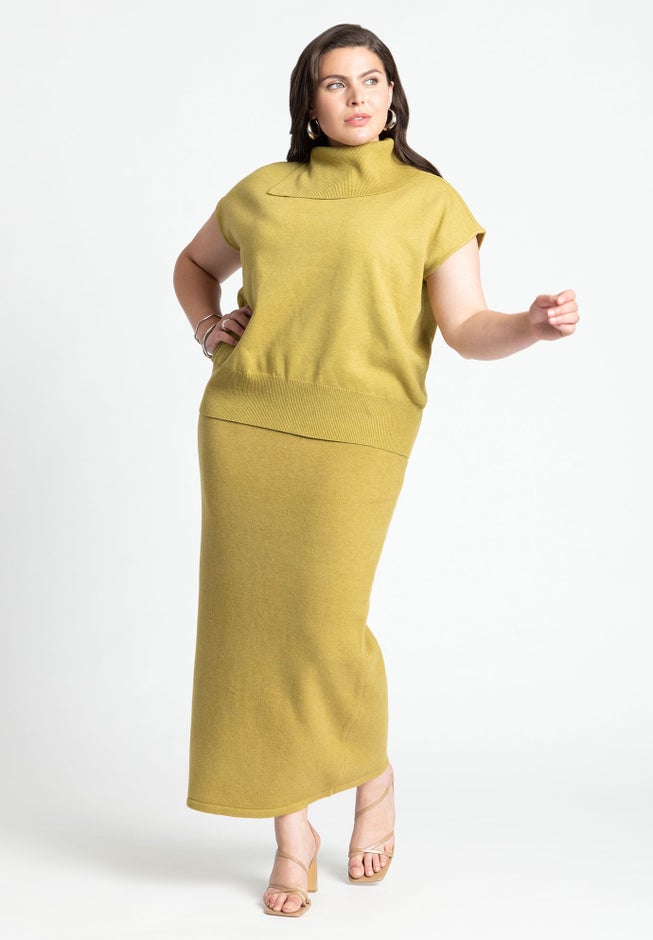 Asymmetrical Turtleneck Sweater image number 3