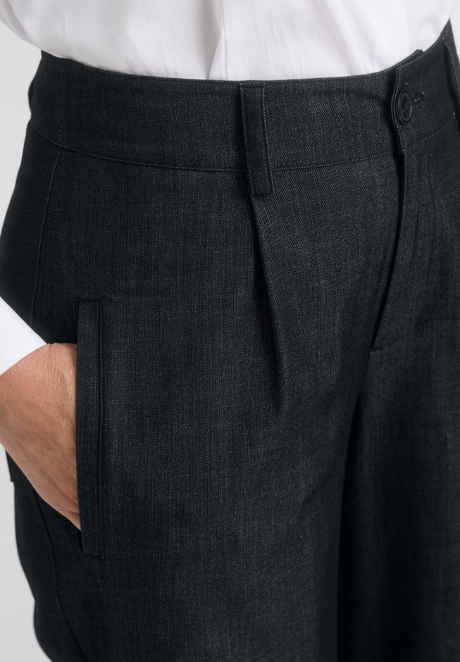 Slubbed Denim Trouser image number 3