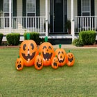 7 1/2' Jack-O-Lantern Inflatables, Set of 7 image number null