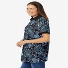 Perfect Printed Short-Sleeve Polo Shirt image number null