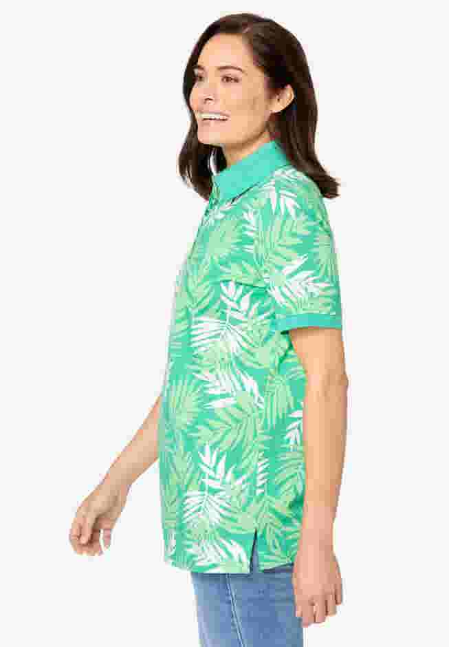 Perfect Printed Short-Sleeve Polo Shirt image number 2