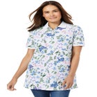 Perfect Printed Short-Sleeve Polo Shirt image number null