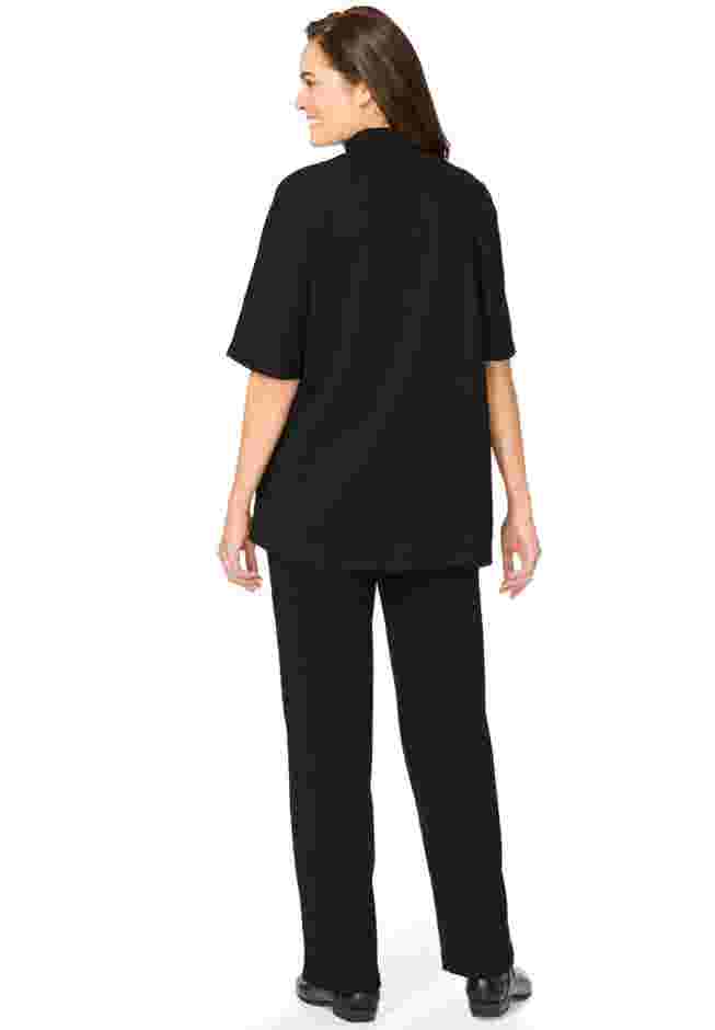 Ribbed-Knit Pant Set image number 1