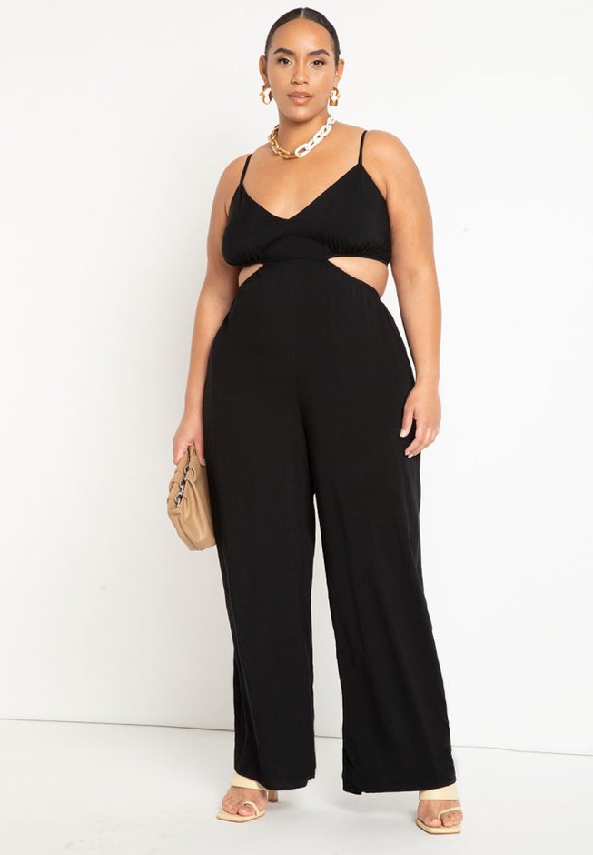 Cutout Detail Jumpsuit Coverup image number 1