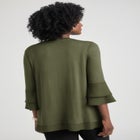 Ruffle Layered Sleeve Top image number null