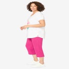 Two-Piece V-Neck Tunic & Capri Set image number null