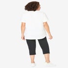 Two-Piece V-Neck Tunic & Capri Set image number null