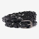 Metallic Braided Belt image number null