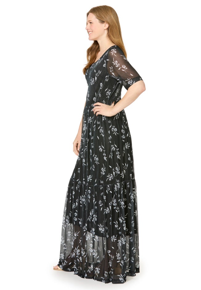 Miracle Mesh Maxi Dress image number 2