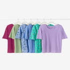 Pointelle Scoopneck Tee image number null