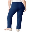 Plus Size Comfort Stretch Straight Leg Jean image number null