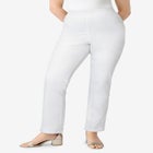 Plus Size Comfort Stretch Straight Leg Jean image number null