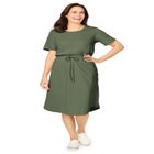 Curved Hem Dress image number null