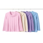 Cowl Neck Cable Knit Swing Sweater image number null