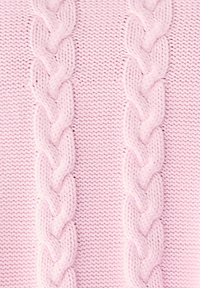 Cowl Neck Cable Knit Swing Sweater image number 2