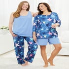 Dreams & Co.&reg; 4-piece Pajama Wardrober image number null