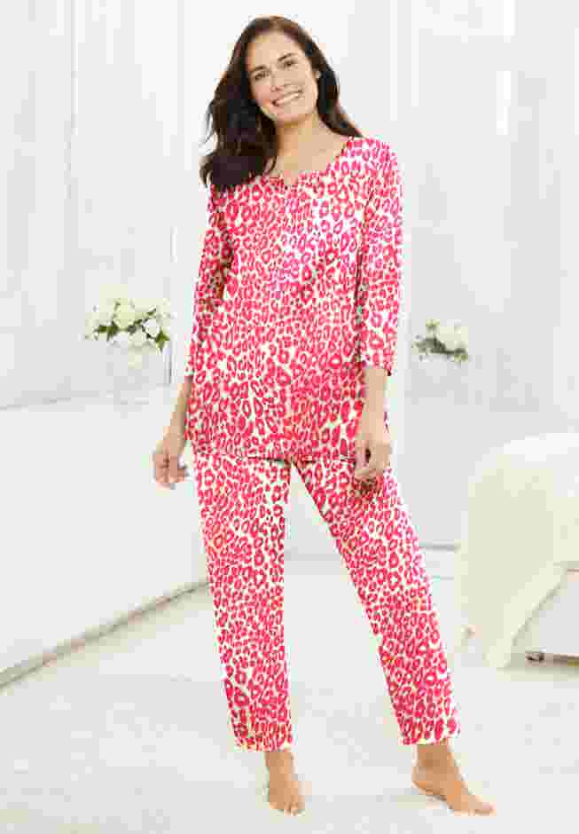 Dreams & Co.® 4-piece Pajama Wardrober image number 4