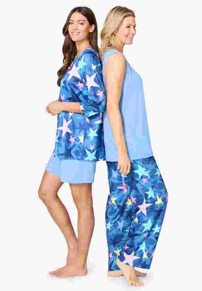 Dreams & Co.® 4-piece Pajama Wardrober image number 2