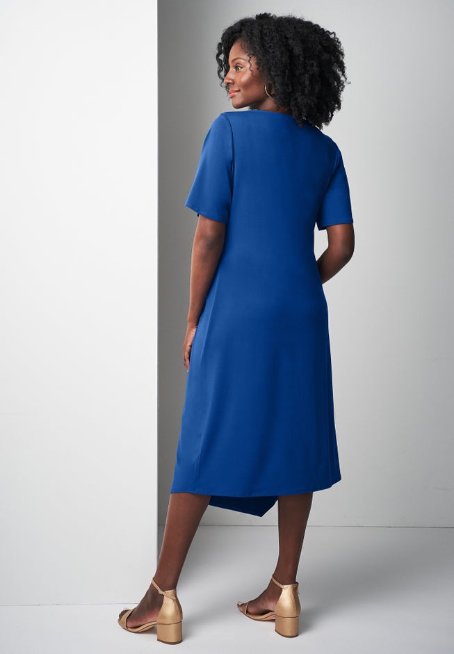 Flutter Sleeve Midi Dress image number 1