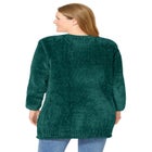 Crewneck Chenille Sweater image number null