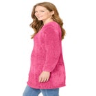 Crewneck Chenille Sweater image number null